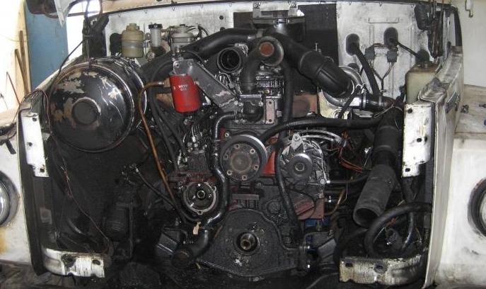 фото двигатель ГАЗ-3307