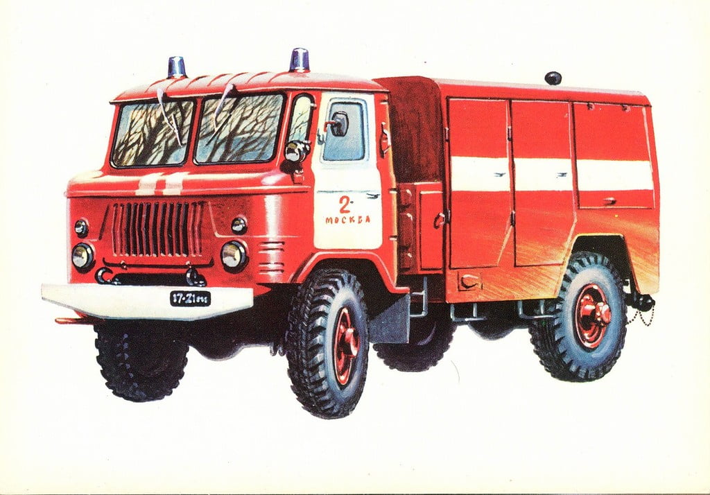 фото ГАЗ-66 пожарный