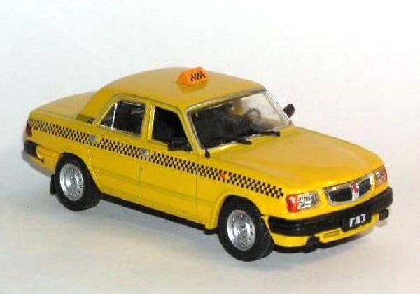 ГАЗ-3110 такси седан 1:43