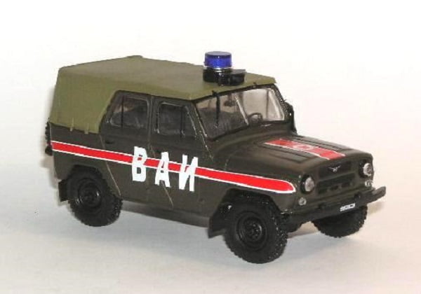 модель УАЗ-469 ВАИ ДеАгостини масштаб 1:43