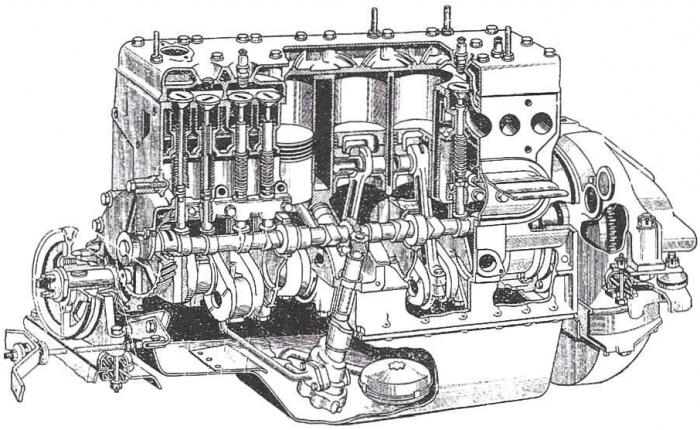 фото двигатель ЗИЛ-164
